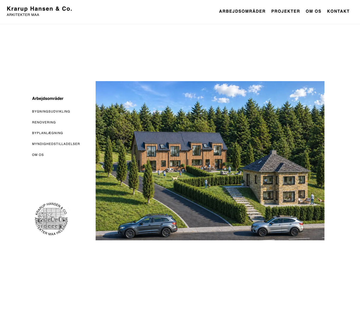 Krarup Hansen & Co. Website